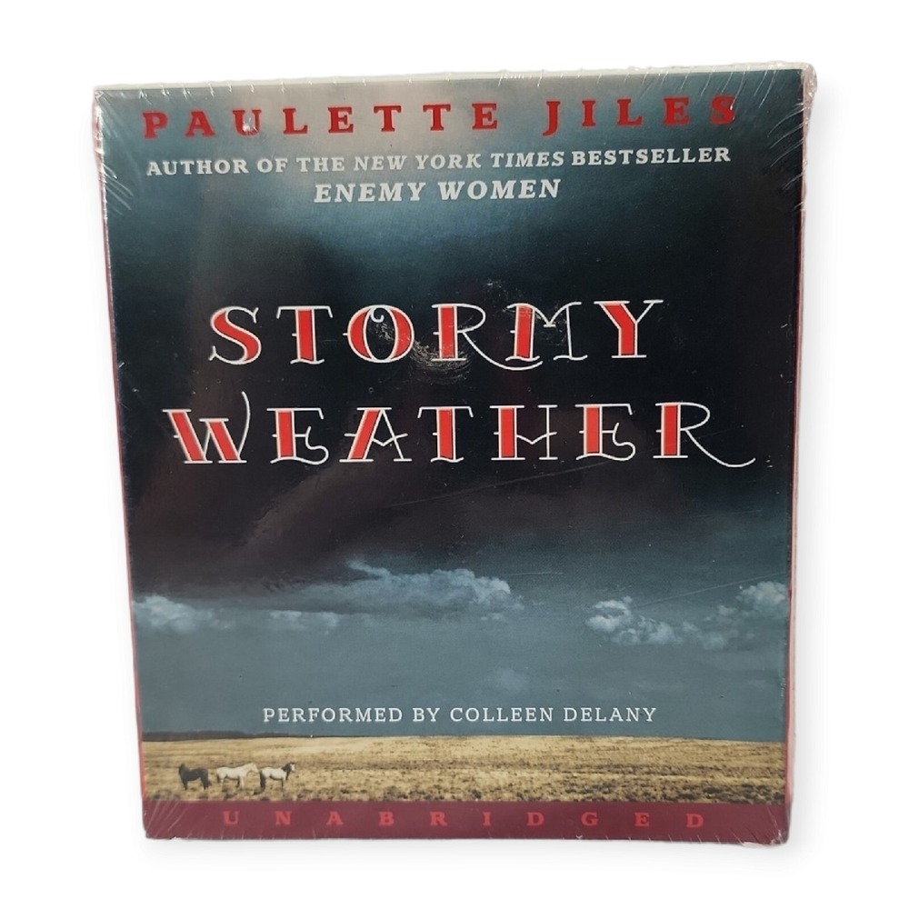 Stomy Weather By Paulette Jiles 2007 10 CD Audiobook Unabridged New‎
